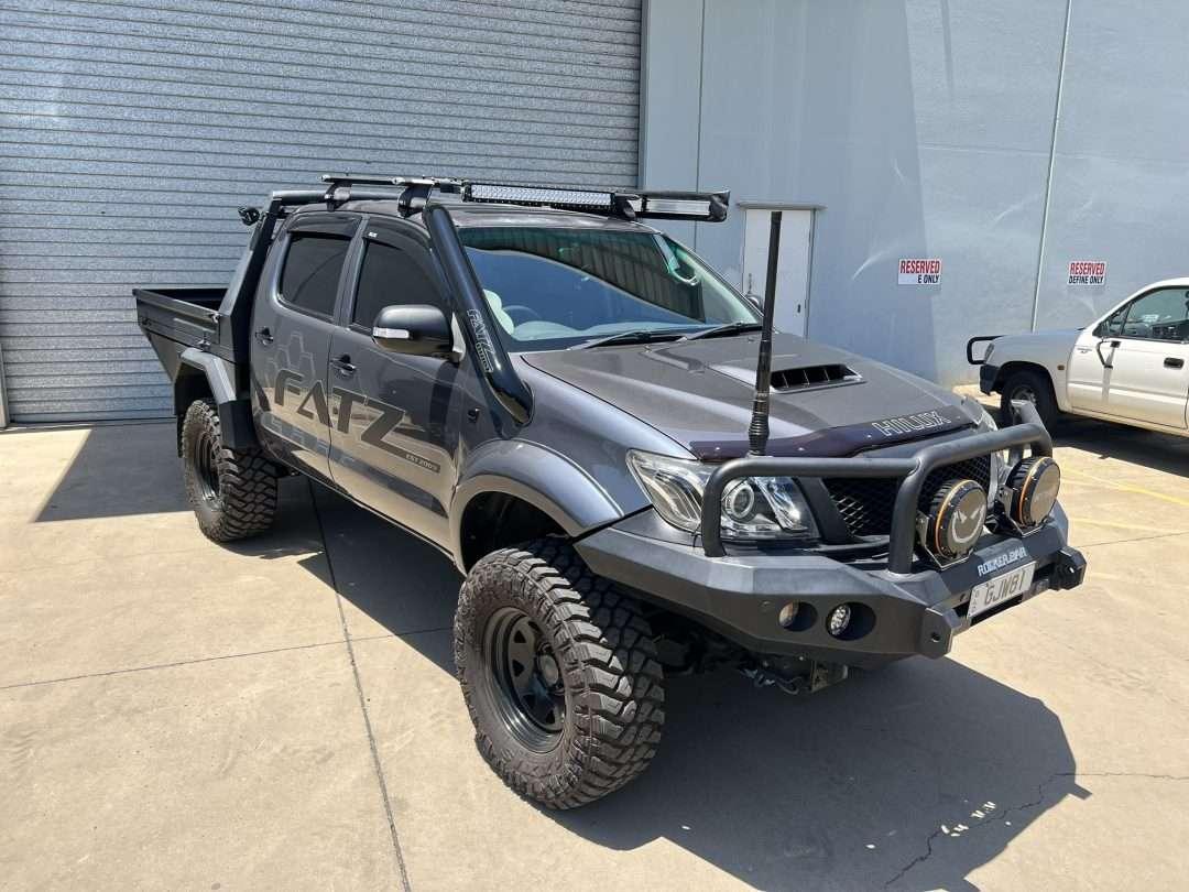 N70 Toyota Hilux 4″ Short Entry Snorkel