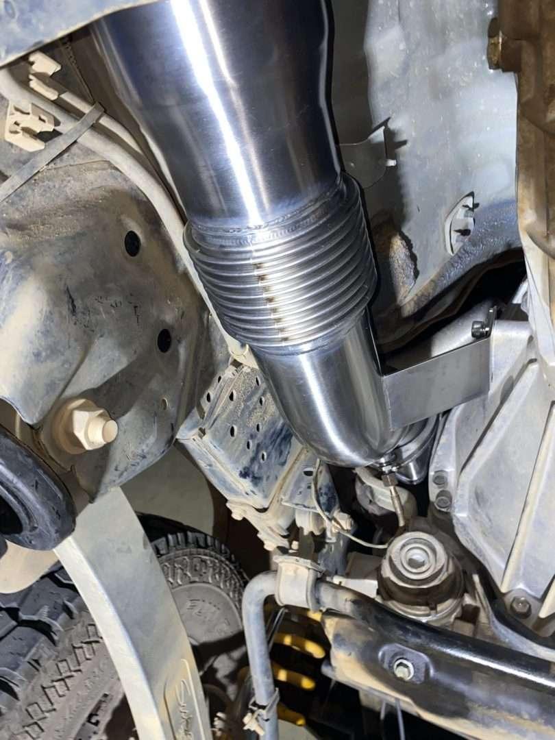 VDJ76 Series Turbo Back 4″ Exhaust