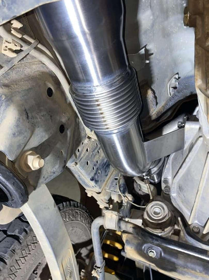 VDJ76 Series Turbo Back 4″ Exhaust