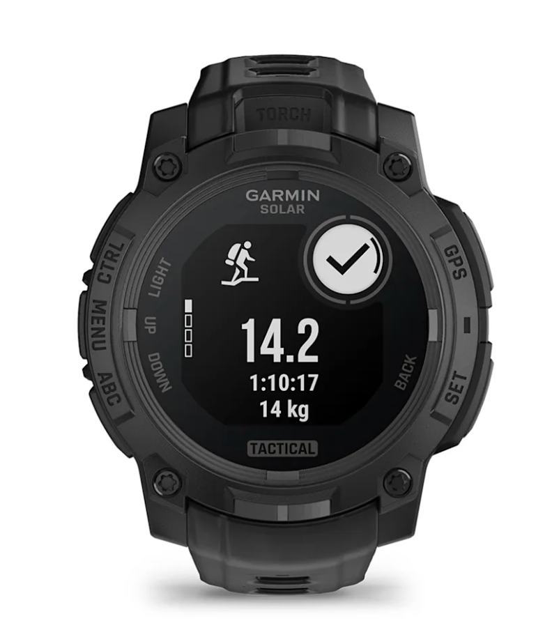 Garmin Instinct® 3 – 45 mm, Solar, Tactical Edition Black with Black Band