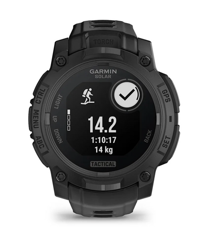 Garmin Instinct® 3 – 45 mm, Solar, Tactical Edition Black with Black Band