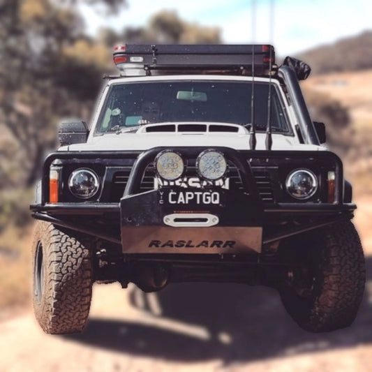 Raslarr Comp 3" Bull Bar for Nissan Patrol GQ 1987-1997