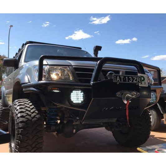 Raslarr Azza 7" Bull Bar for Nissan Patrol GU