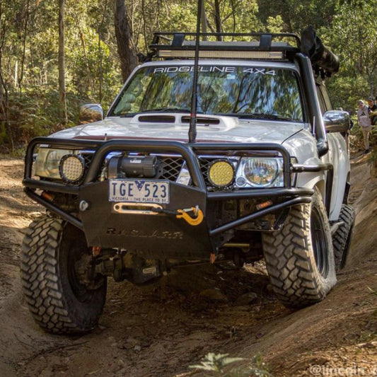 Raslarr Comp Hooped Bull Bar for Nissan Patrol GU