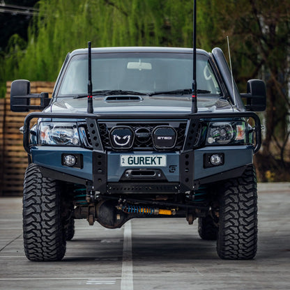 Raslarr Dallas Bull Bar for Nissan Patrol GU Series 4