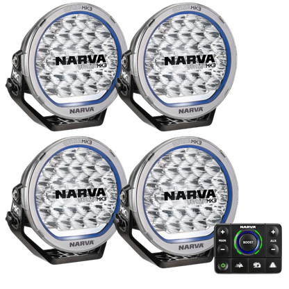 Narva ULTIMA MK3 215 LED Driving Lights Kit – Hybrid Beam