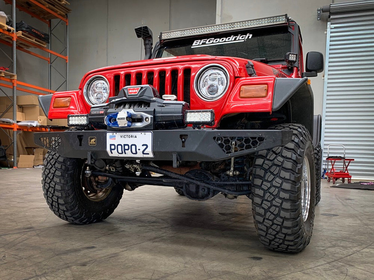 Offroad Animal Cobra Bull Bar for Jeep Wrangler TJ and JK all years