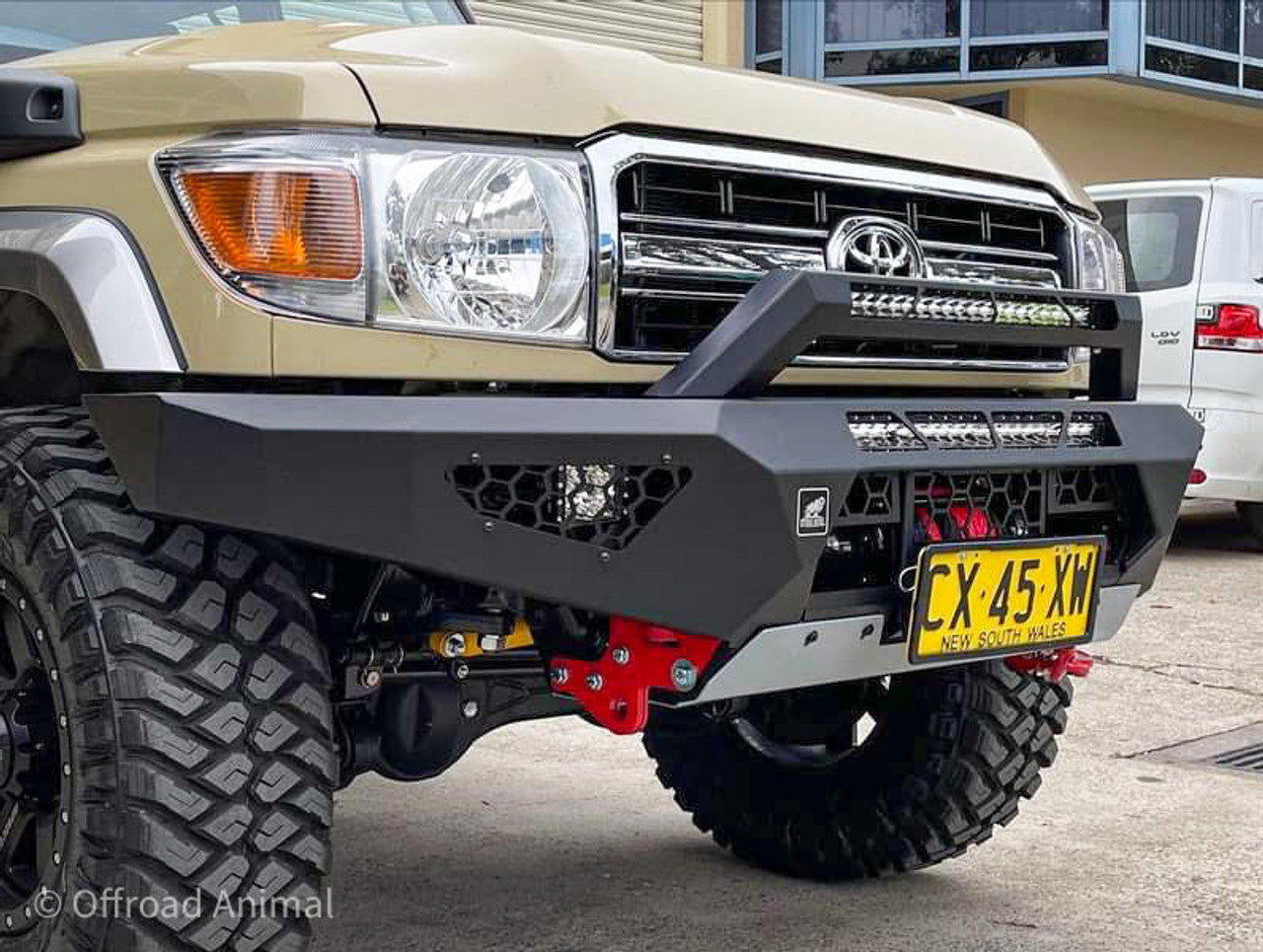 Offroad Animal Predator Bull Bar for Toyota LandCruiser 79 Series Single cab 2017-2023