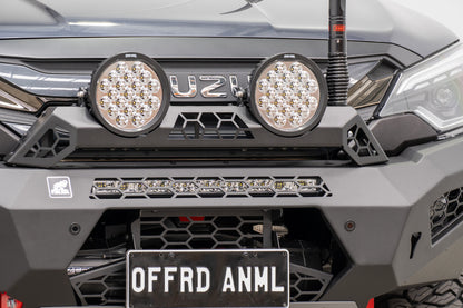Offroad Animal Rally Hoop to suit Bars with 8 Degree Top face with Offroad Animal Butt Kicker Lights
