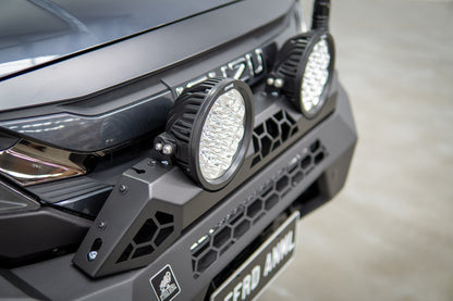 Offroad Animal Rally Hoop to suit Bars with 8 Degree Top face with Offroad Animal Butt Kicker Lights