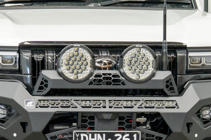 Offroad Animal Rally Hoop to suit Predator Bar for Toyota LandCrusier 250 Series style with 9" Arse Kicker lights