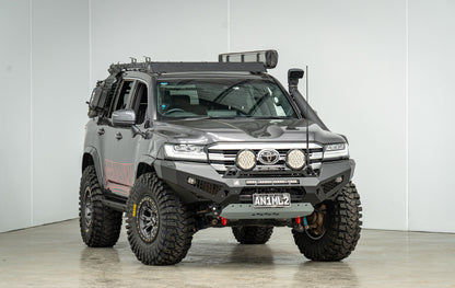 Offroad Animal Rally Hoop to suit Predator Bar for Toyota LandCrusier 300 Series style with 9" Arse Kicker lights