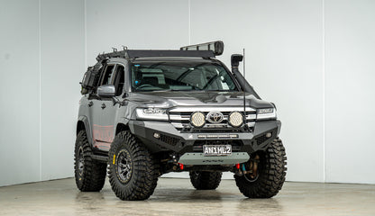 Offroad Animal Rally Hoop to suit Predator Bar for Toyota LandCrusier 300 Series style with 9" Arse Kicker lights