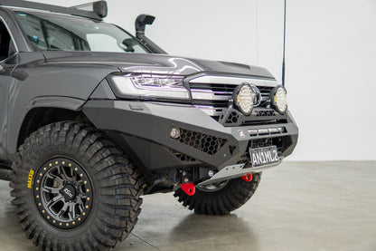 Offroad Animal Rally Hoop to suit Predator Bar for Toyota LandCrusier 300 Series style with 9" Arse Kicker lights