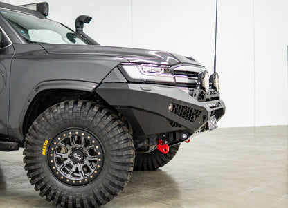 Offroad Animal Rally Hoop to suit Predator Bar for Toyota LandCrusier 300 Series style with 9" Arse Kicker lights