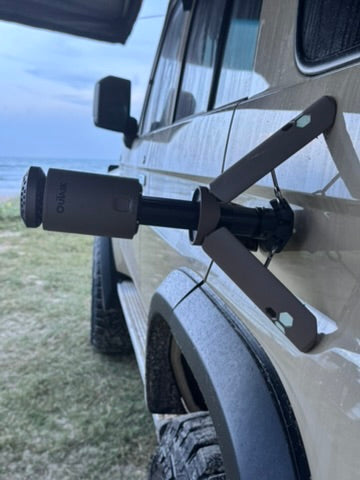 Outask Telescopic Magnetic LED Camp Light - Military Green