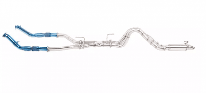 Twin 3″ into Single 4″ Exhaust for Toyota LandCruiser 200 Series 4.5L: 11/2007 – 09/2015