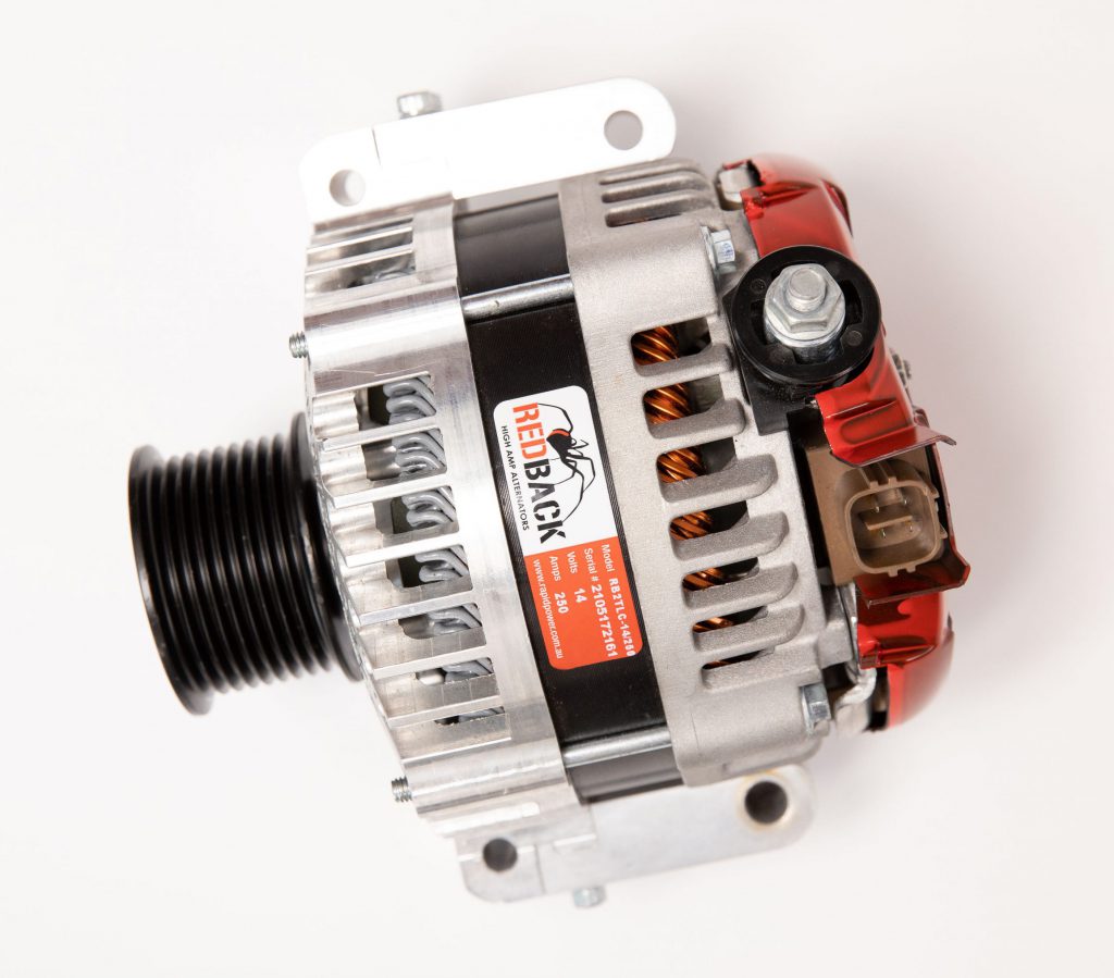 Redback high output alternator 250A for Isuzu D-Max