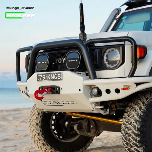 Raslarr Azza Bull Bar for Toyota LandCruiser 70 Series (76, 78, 79 Series Facelift)