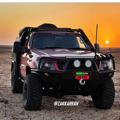 Raslarr Azza Hooped Bull Bar for Nissan Patrol GU
