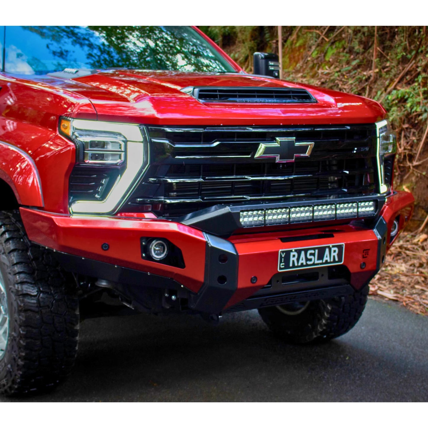 Raslarr Winter Low Line Bull Bar for Chevrolet Silverado 2500