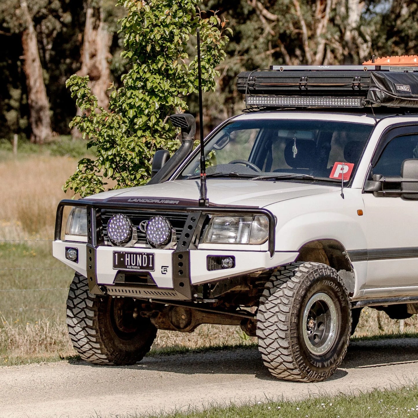 Raslarr Dallas Bull Bar for Toyota LandCruiser 105 Series (1998-2007)
