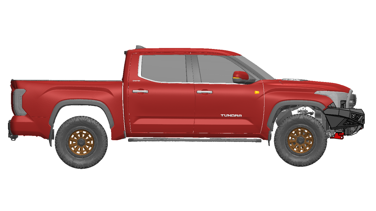 Offroad Animal Predator Bull Bar for suit Toyota Tundra, 2022 to current