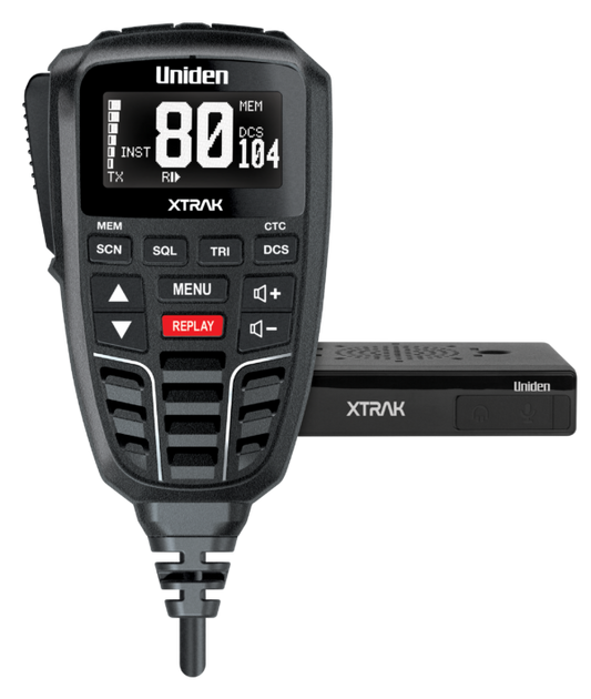 Uniden XTRAK 80 Offroad Pack UHF Radio and ATX970S Antenna
