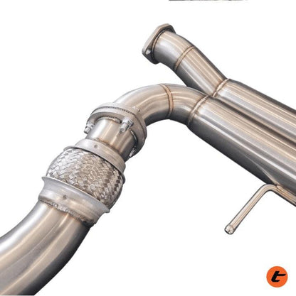 Twin 3″ into Single 3″ Cat Back Exhaust for Y62 Patrol Series (1-5)