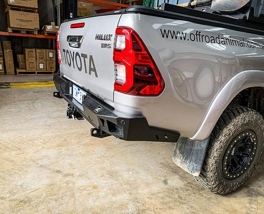 Offroad Animal Rear Bumper and tow bar for Toyota Hilux N80 2015+