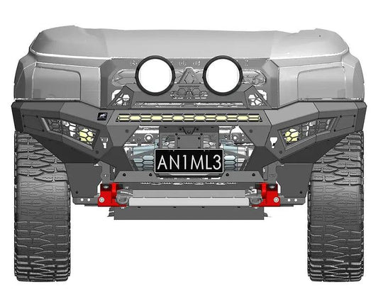 Offroad Animal Predator Bull Bar for Mitsubishi Triton MV 2024+