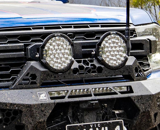 Rally Hoop to suit Predator bars with Offroad Animal Arse Kicker 9 inch lights