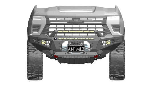 Offroad Animal Predator Bull Bar for Chevrolet Silverado 2500 MY24+