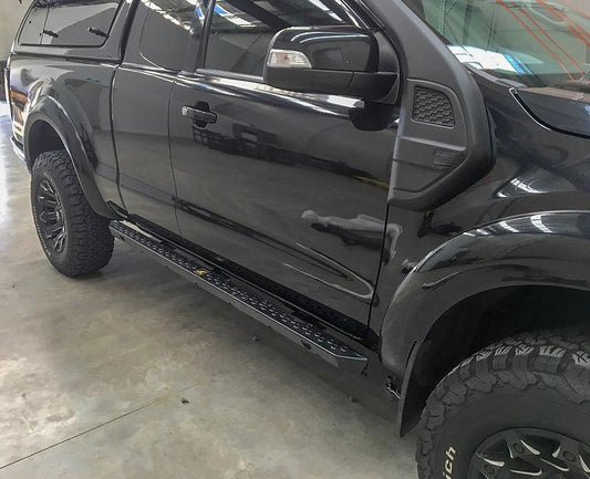 Offroad Animal Rock Sliders for Ford Ranger + Mazda BT50, Dual cab PX 2011-2022