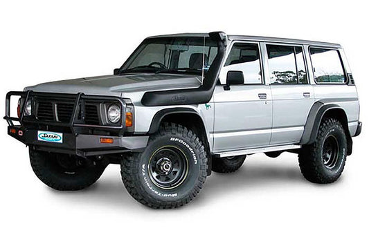 Safari 4X4 Snorkel for the Nissan GQ Patrol (Y60) 01/1988 - 10/1997 TD42 Diesel (Discard pre cleaner option)