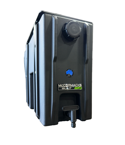 McCormacks 4WD 30L Water Tank (Under Tray) with 12v Pump